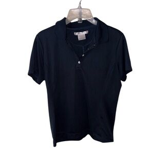 Boys Nike Golf Navy Dri-FIT Victory Polo